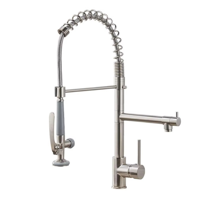 Commercial Quality Kitchen Faucet - Kitchen Sink Faucet Modern Contemporary Ceramic