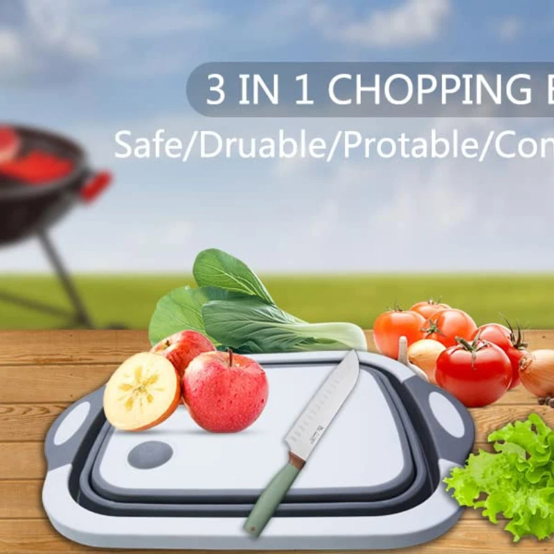 Commercial Kitchen Floor Drain - Collapsible Kitchen Cutting Board Multifunction Plastic