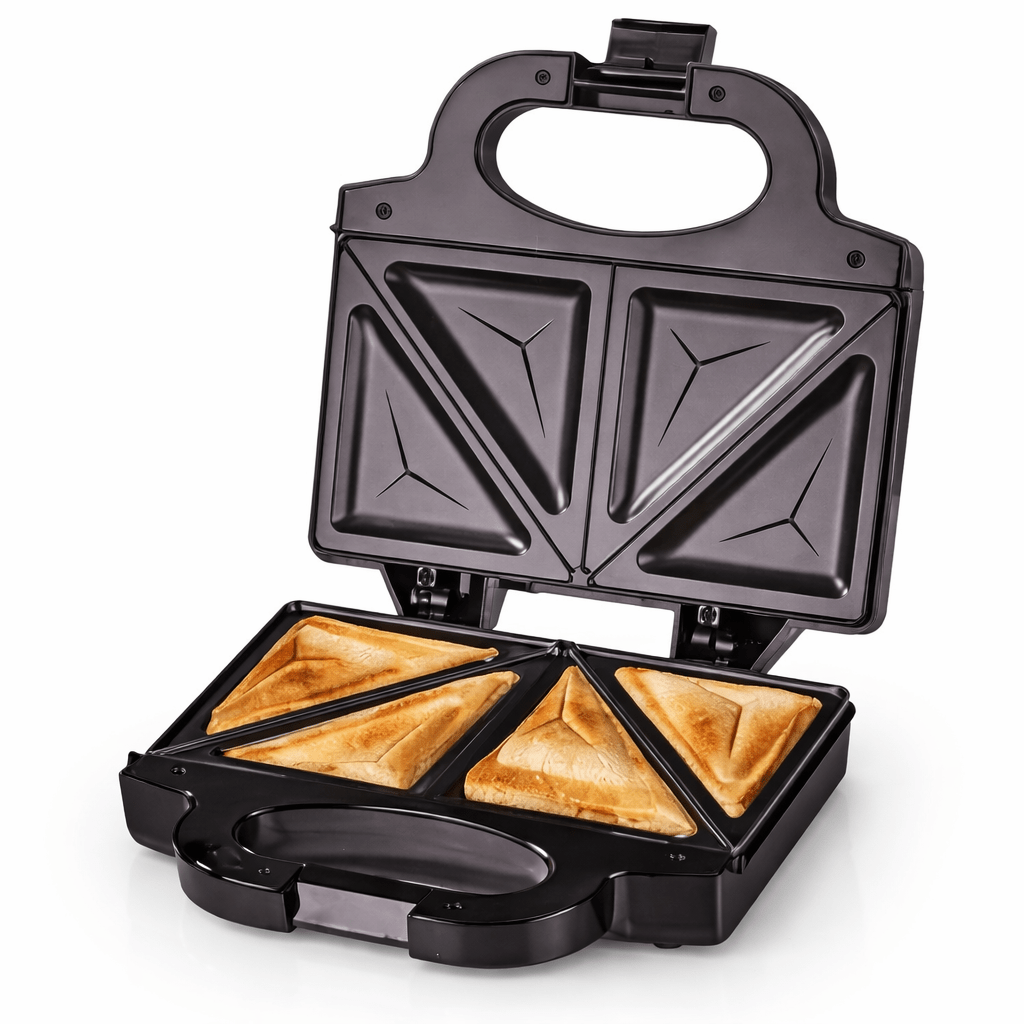 Sandwich Press Panini - 2-in-1 750W Fast Heating Sandwich Toaster