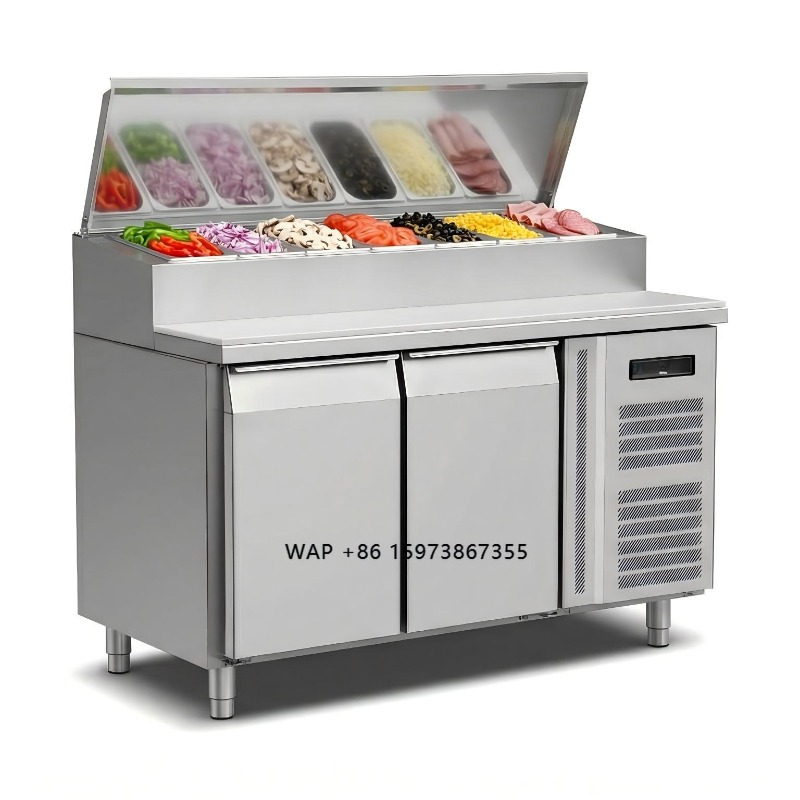 Commercial Kitchen Refrigerator - OEM Counter Fridge Sandwich Prep 2