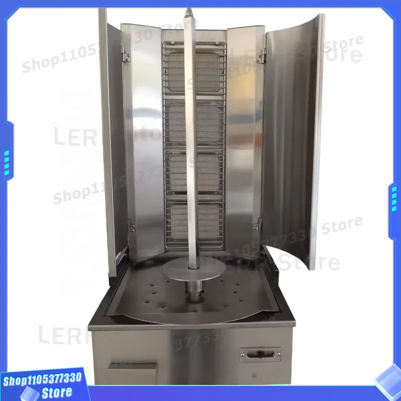 Commercial Kitchen Parts & Service - Commercial Gas Shawarma Machine for Hotel