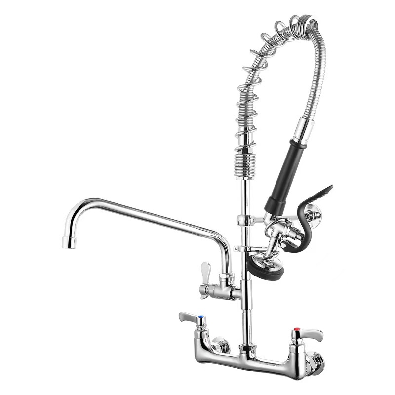 Commercial Quality Kitchen Faucet - High Quality Commercial solid brass Faucet,Wall-Mounted