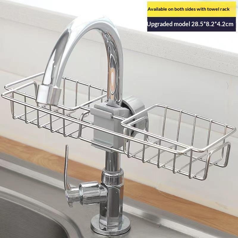 Commercial Kitchen Wall Shelves - Soap Drainer Towel Rack Shelf Organizer