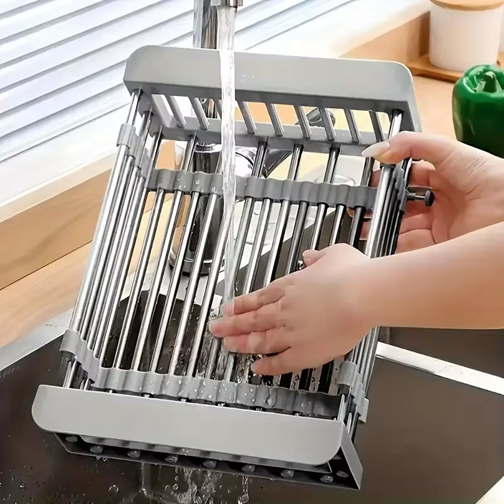 Commercial Kitchen Floor Drain - Expandable Stainless Steel Sink Drain Basket,Collapsible