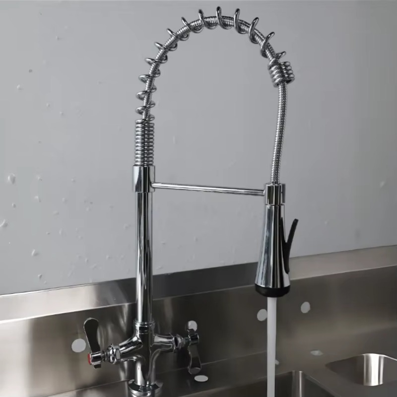 Commercial Quality Kitchen Faucet - High-quality classic hotel pull-down countertop commercial/home