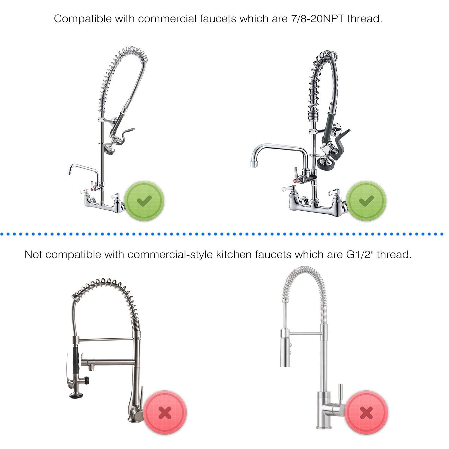 Commercial Kitchen Parts & Service - In stock Pre Rinse Sprayer Commercial
