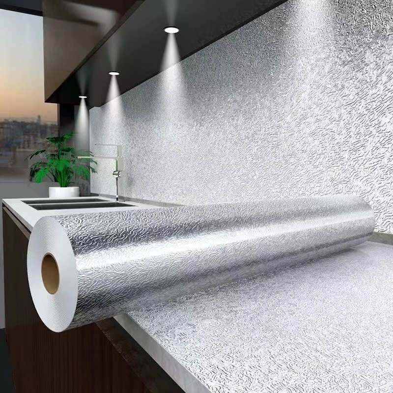 Commercial Kitchen Wall - 60cm*1m Self-Adhesive Stickers Oil-proof Shelf Liner