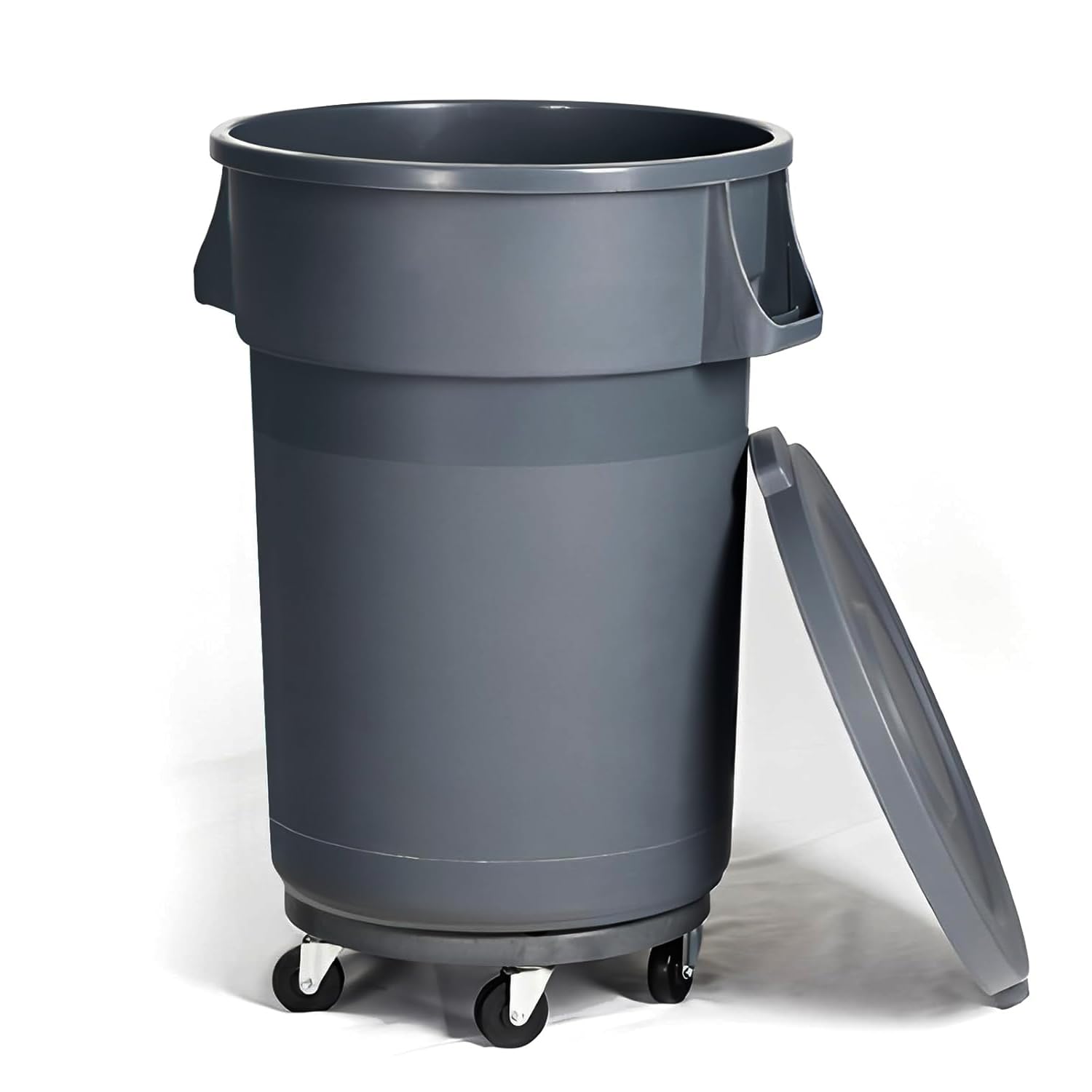 Commercial Kitchen Bin - 32 Gallon Outdoor Trash Can Heavy
