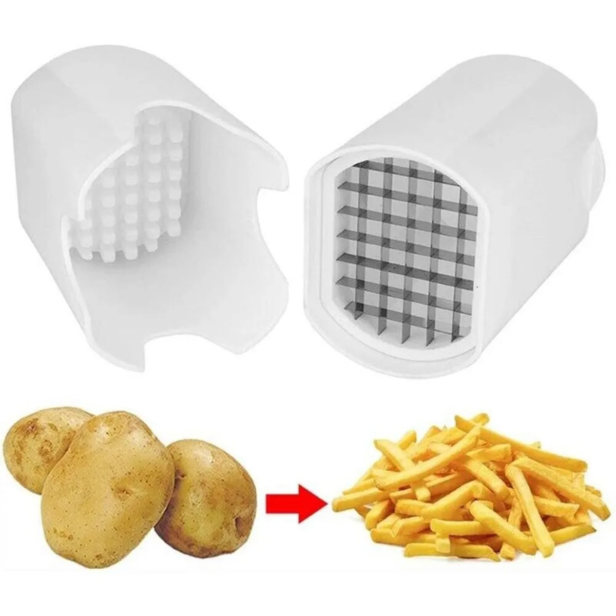 White French Fry Cutter Tool F - Commercial Potato Peeler 评论和价格