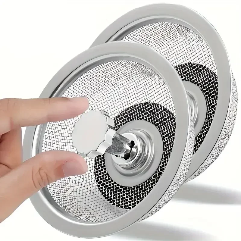 2Set Kitchen Sink Strainer Wit - Commercial Kitchen Bin 评论和价格