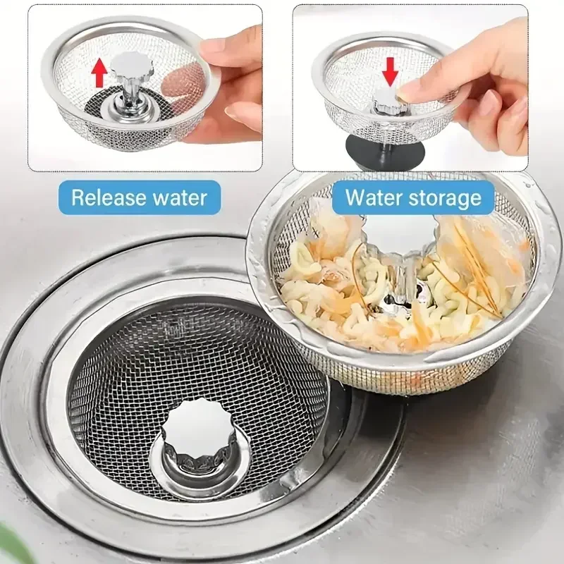 2Set Kitchen Sink Strainer Wit - Commercial Kitchen Bin 评论和价格