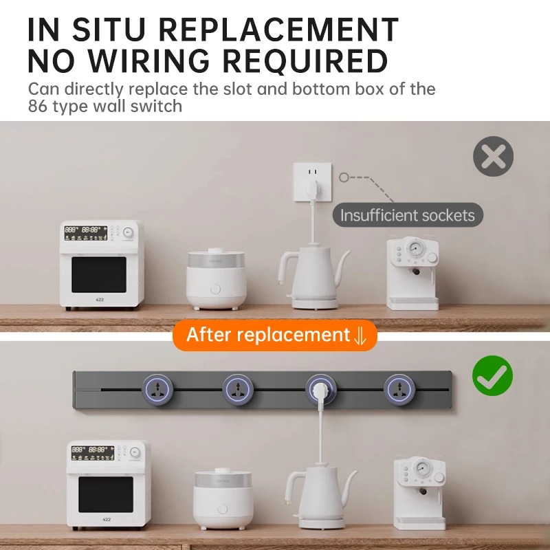 Hidden Wall Socket Power Rail  - Commercial Kitchen Swing Door 评论和价格