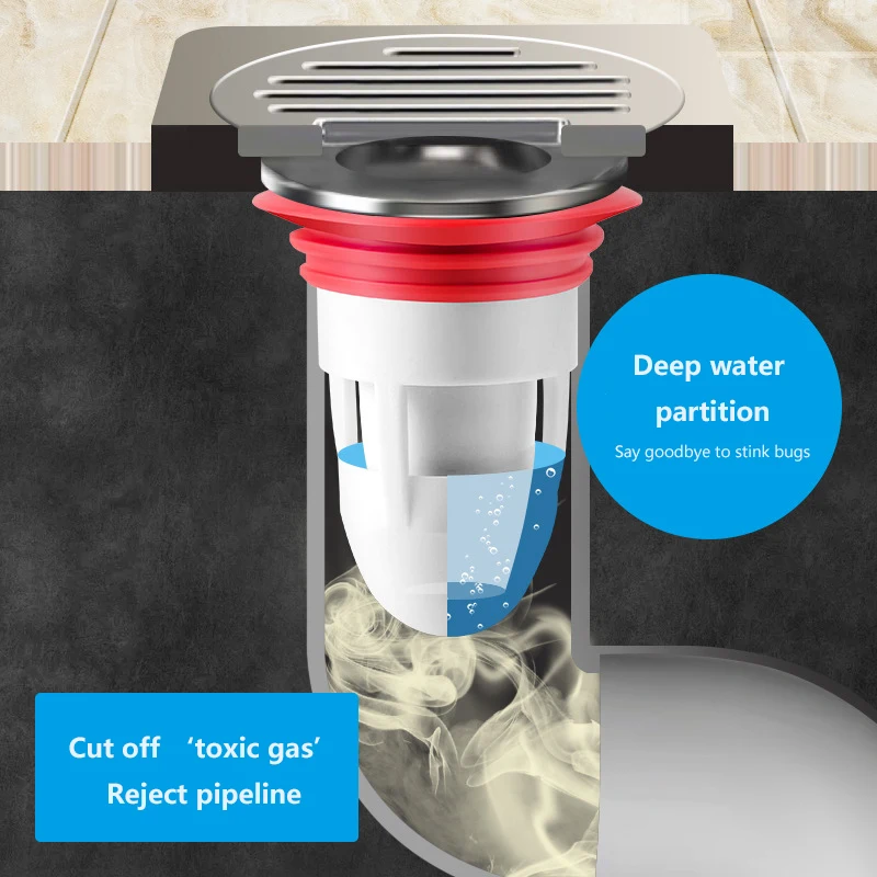 Bath Shower Floor Strainer Kit - Commercial Kitchen Floor Drain 评论和价格