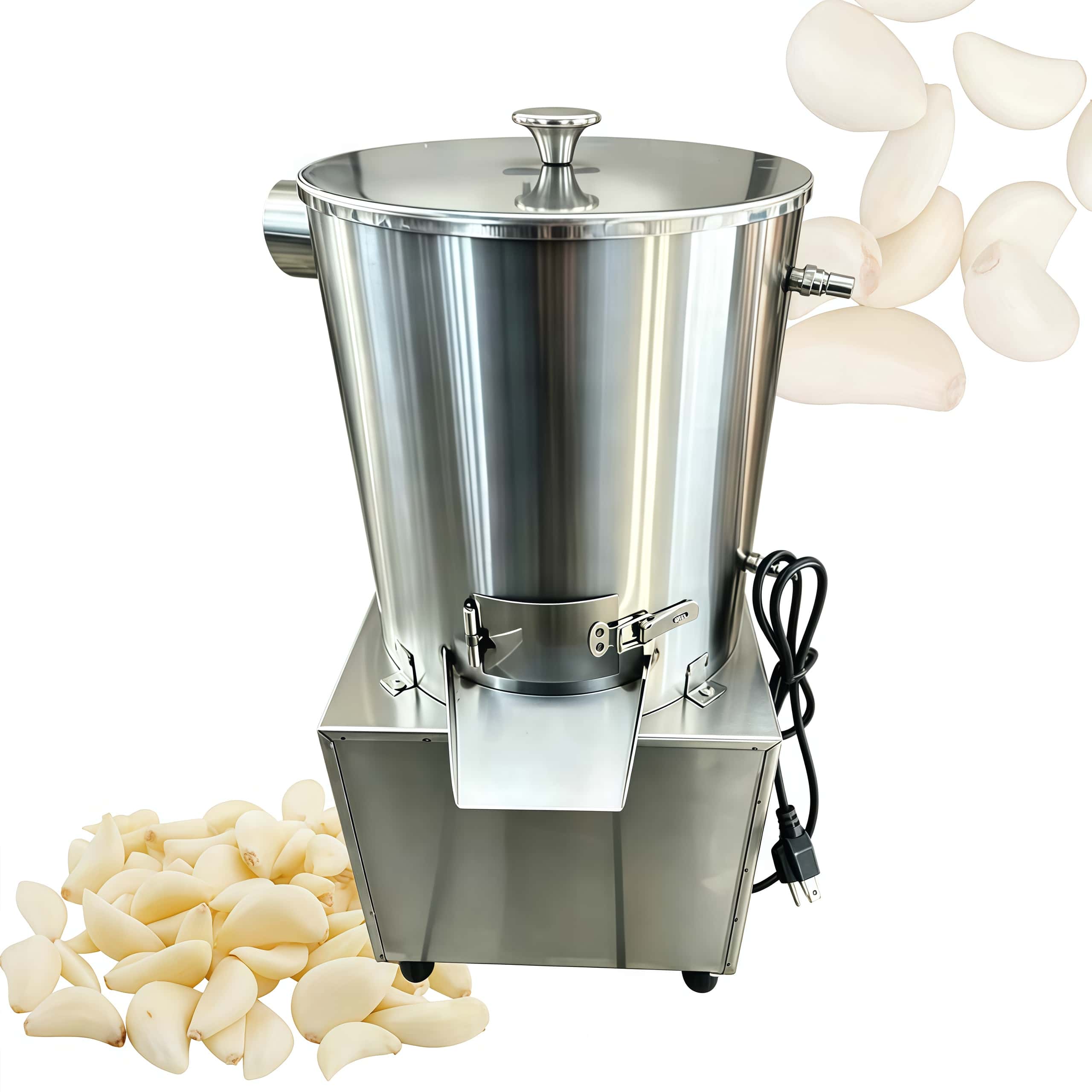 Pneumatic Table-Top Garlic Pee - Commercial Potato Peeler 评论和价格