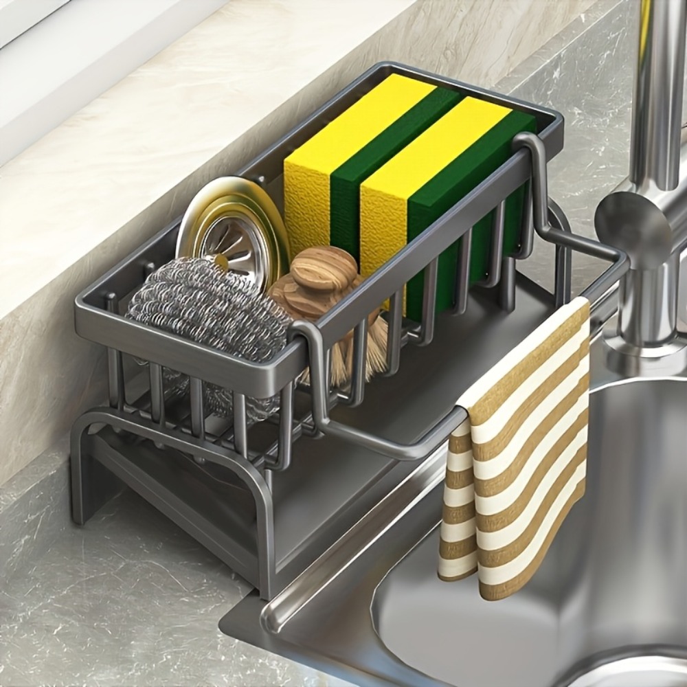 Kitchen Sink Caddy Sponge Hold - Commercial Kitchen Floor Drain 评论和价格