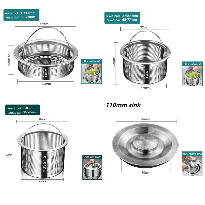 Stainless Steel Kitchen Sink S - Commercial Kitchen Bin 评论和价格