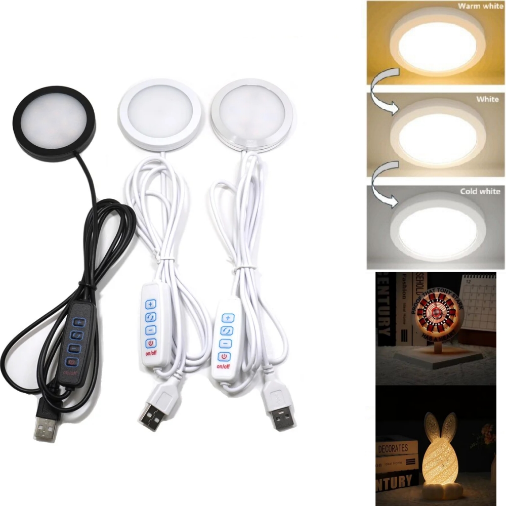 3 Colors Adjustable USB Puck L - Commercial Kitchen Lighting 评论和价格