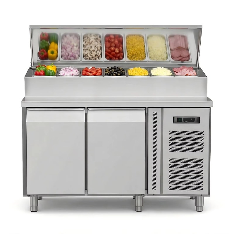 OEM Counter Fridge Sandwich Pr - Commercial Kitchen Refrigerator 评论和价格
