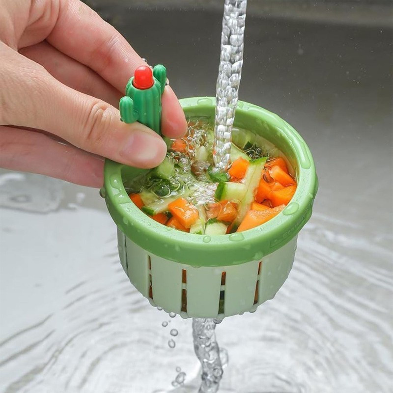 1-5pcs Cactus Sink Drain Strai - Commercial Kitchen Bin 评论和价格