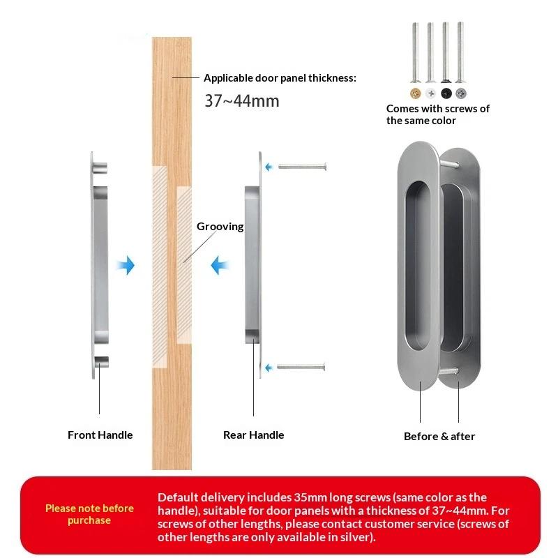 Sliding Door Hidden Pull Handl - Commercial Kitchen Swing Door 评论和价格