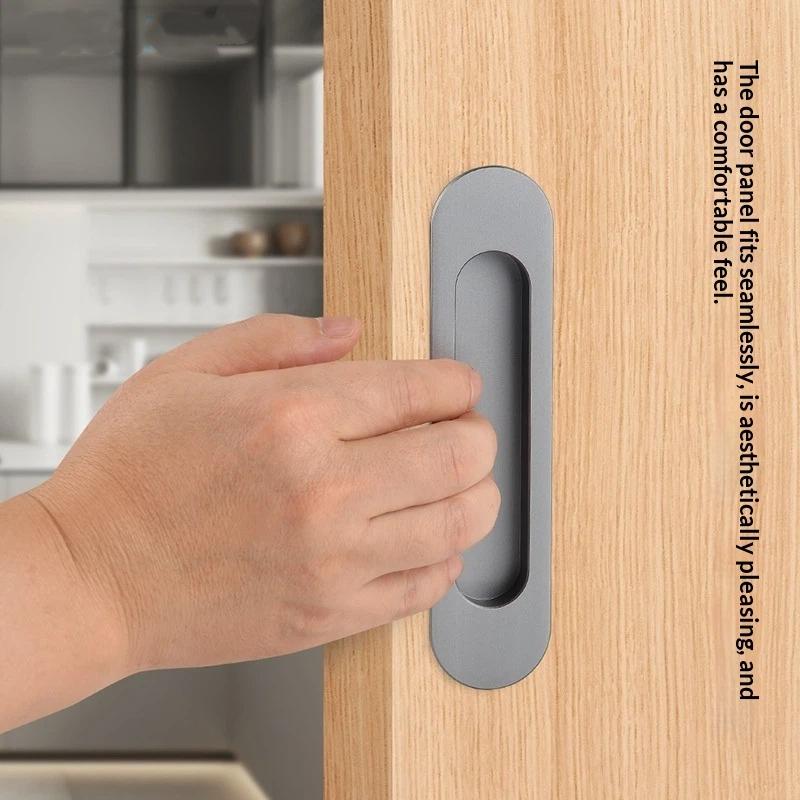 Sliding Door Hidden Pull Handl - Commercial Kitchen Swing Door 评论和价格