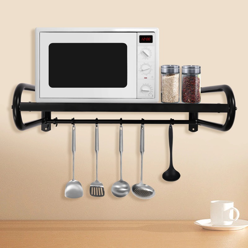 Wall-Mounted Microwave Oven Ra - Commercial Kitchen Wall Shelves 评论和价格
