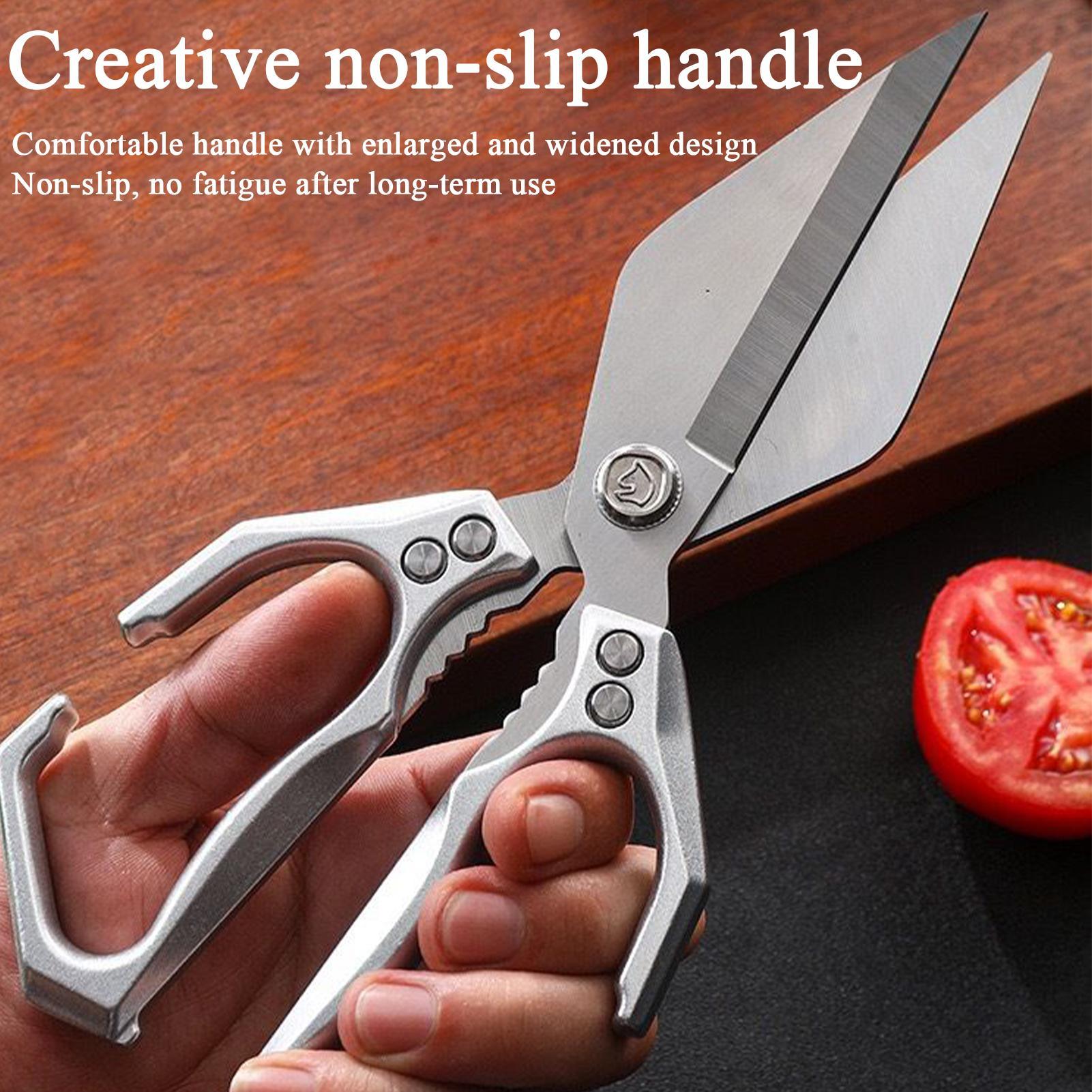 Stainless Steel Kitchen Shears - Commercial Kitchen Accessories 评论和价格