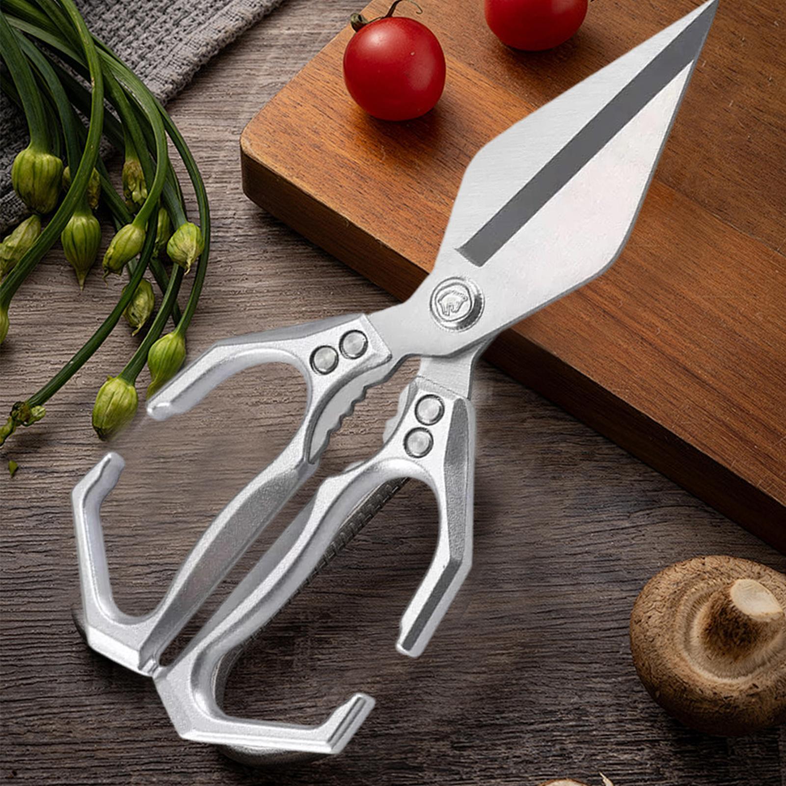 Stainless Steel Kitchen Shears - Commercial Kitchen Accessories 评论和价格