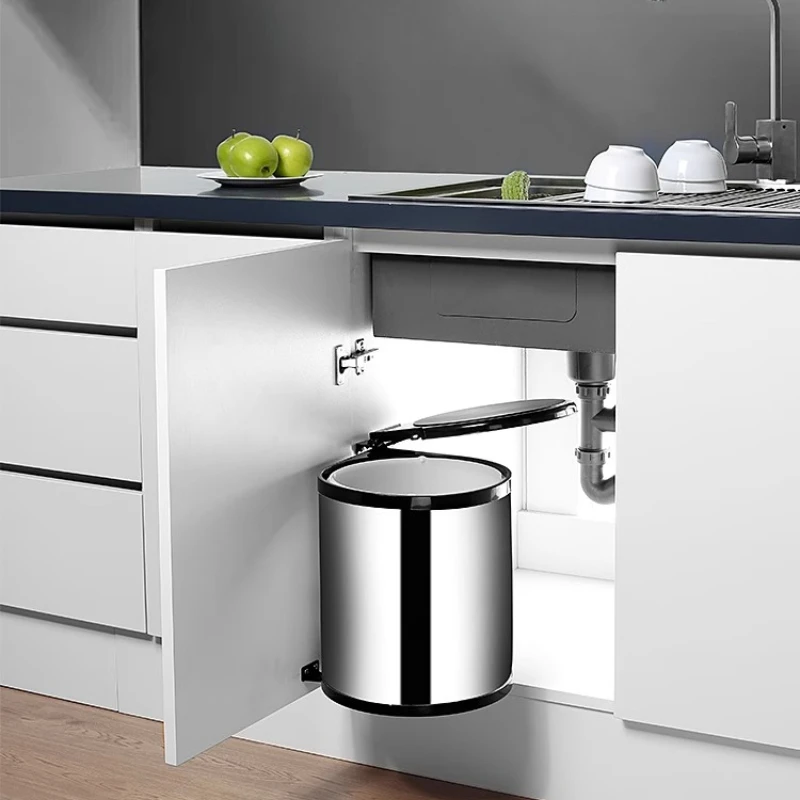Premium Pull-Out Cabinet Trash - Commercial Kitchen Bin 评论和价格