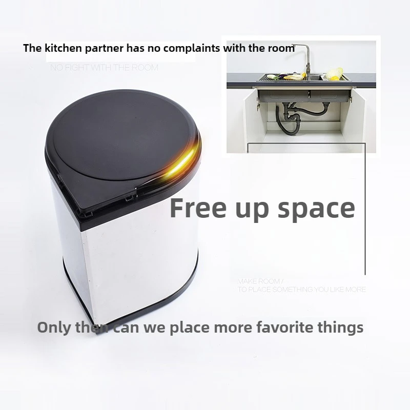 Premium Pull-Out Cabinet Trash - Commercial Kitchen Bin 评论和价格
