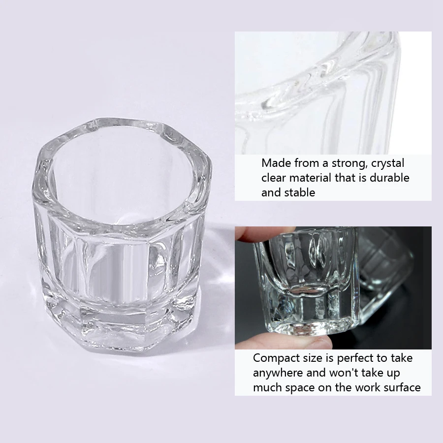 1Pc Mini Crystal Glass, Clear  - Commercial Kitchen Accessories 评论和价格