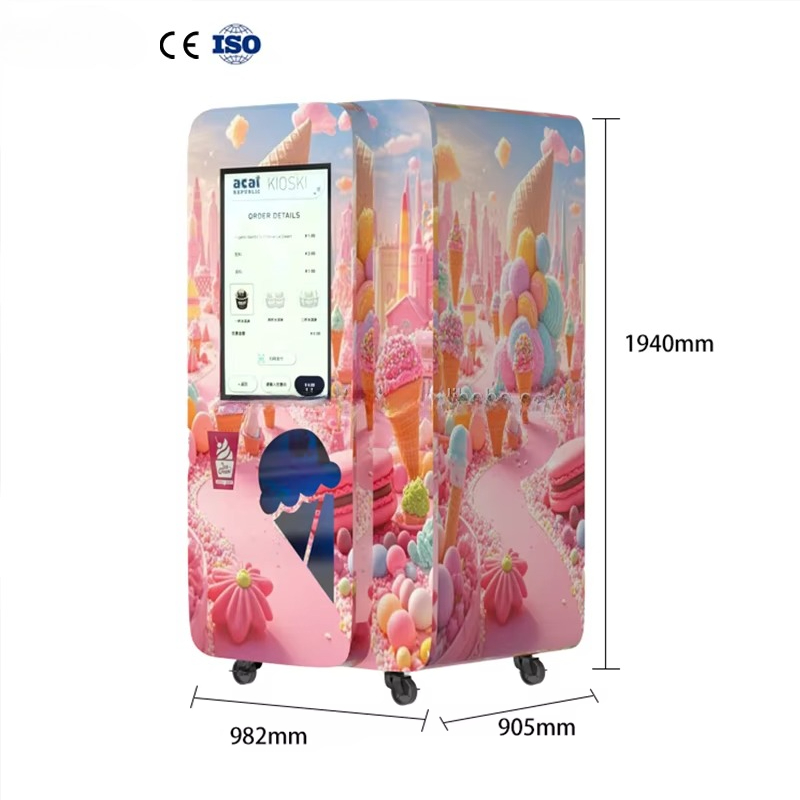 Soft Ice Cream Vending Machine - Commercial Ice Maker 评论和价格