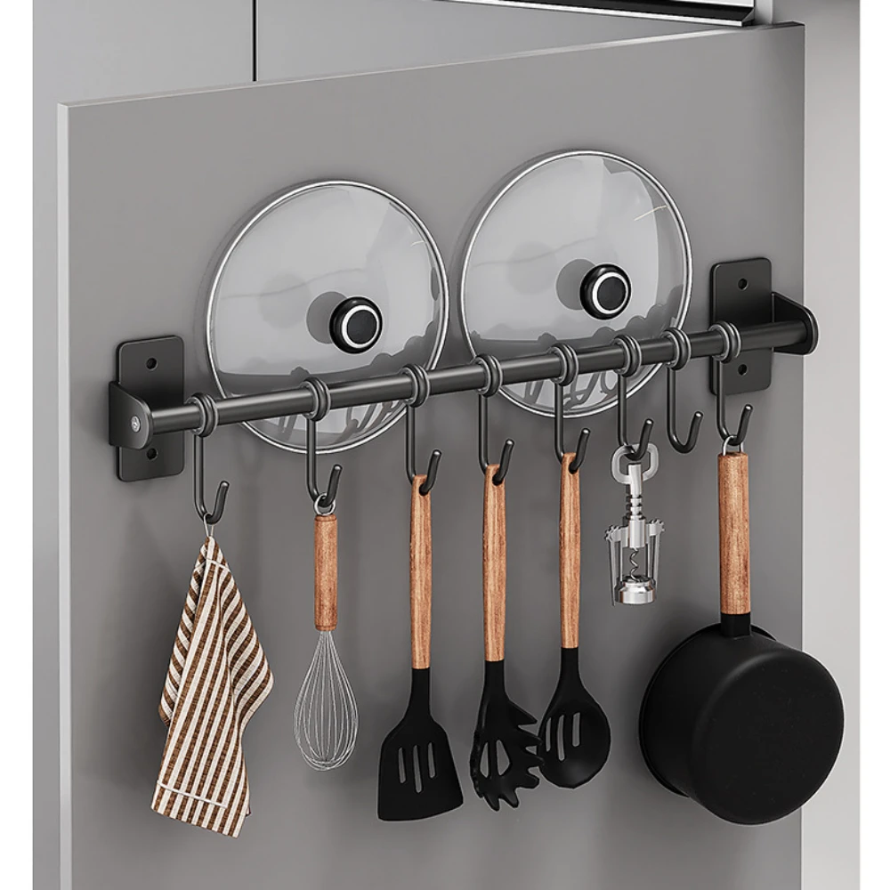 No punch Kitchen Hook Rack Sta - Commercial Kitchen Wall Shelves 评论和价格