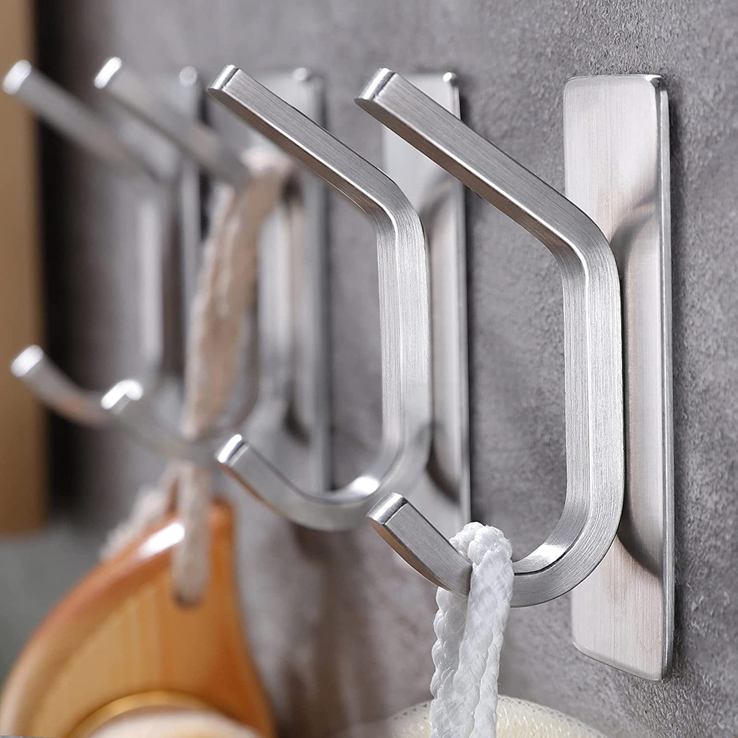 4/1pcs Multi-purpose Wall Hook - Commercial Kitchen Wall Shelves 评论和价格