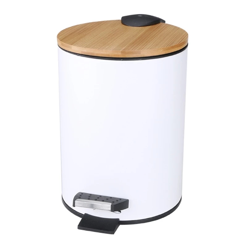 3/5L Wooden Flip Step Trash Ca - Commercial Kitchen Bin 评论和价格