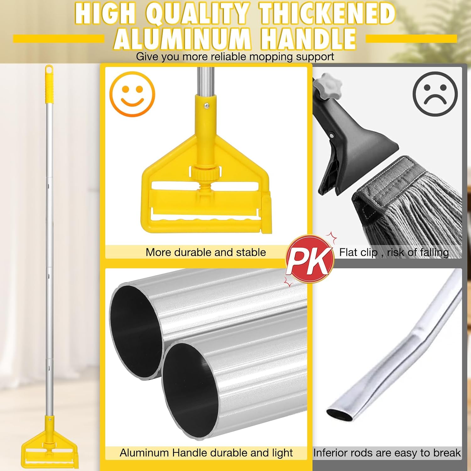 Commercial Mop Heavy Duty Indu - Commercial Kitchen Tile Flooring 评论和价格