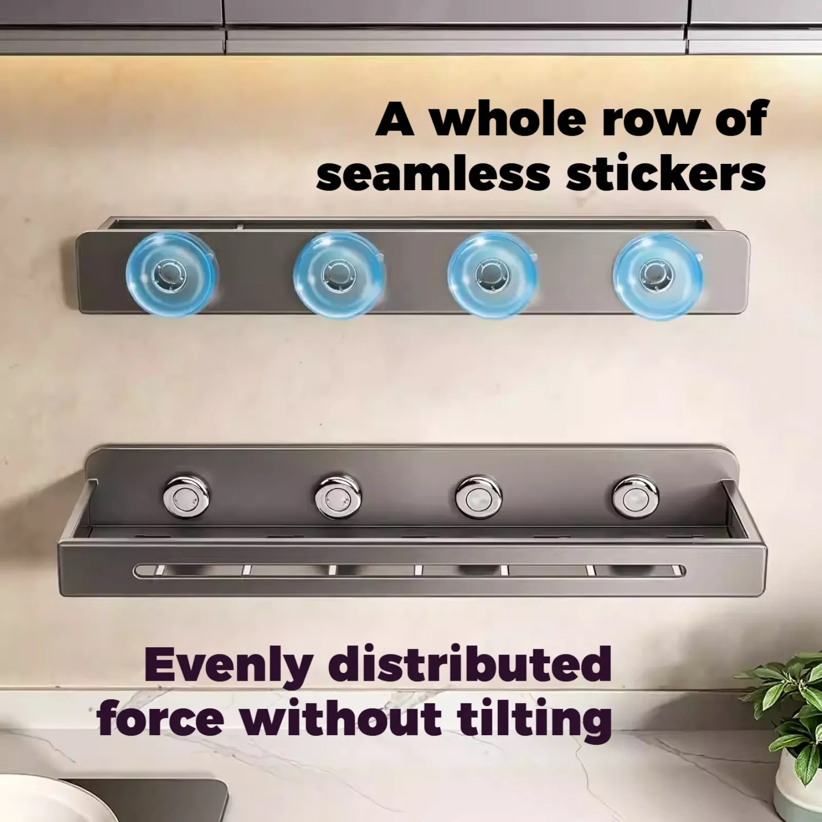 Wall Mount Bathroom Rack Bathr - Commercial Kitchen Wall Shelves 评论和价格