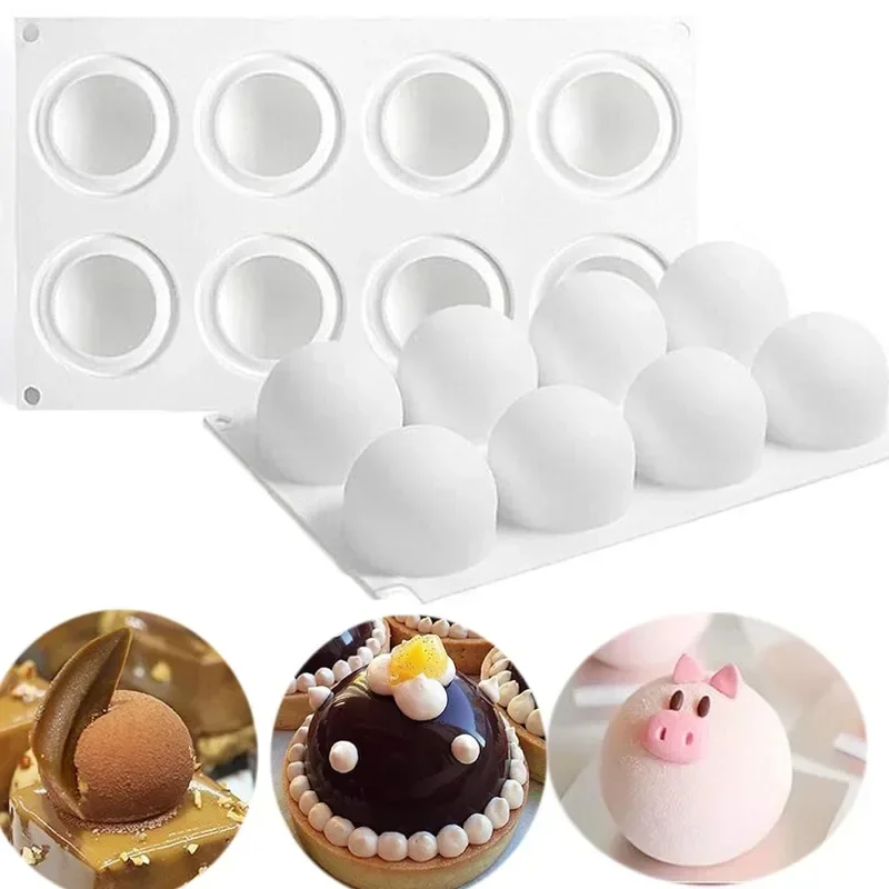 3D Sphere Silicone Mold For Mo - Commercial Kitchen Accessories 评论和价格