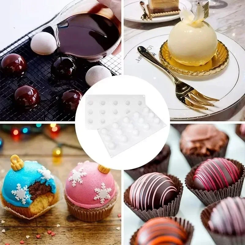3D Sphere Silicone Mold For Mo - Commercial Kitchen Accessories 评论和价格