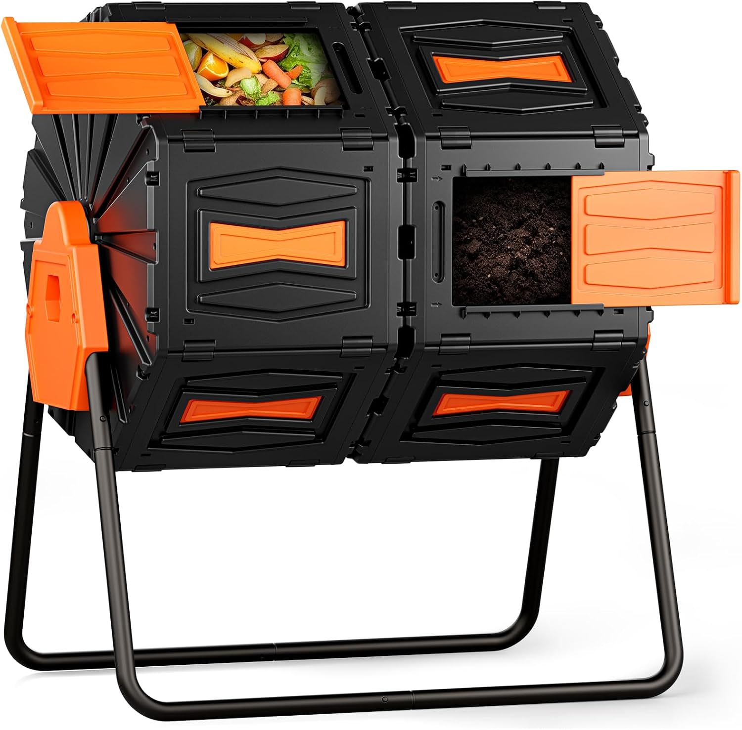 Outdoor Compost Tumbler Bin Du - Commercial Kitchen Swing Door 评论和价格
