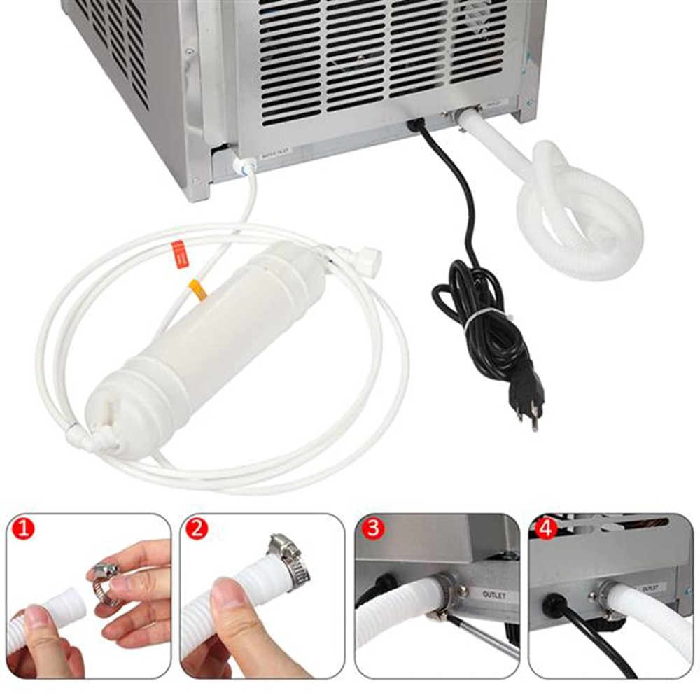 Commercial Ice Maker 110Lbs/24 - Commercial Ice Maker 评论和价格