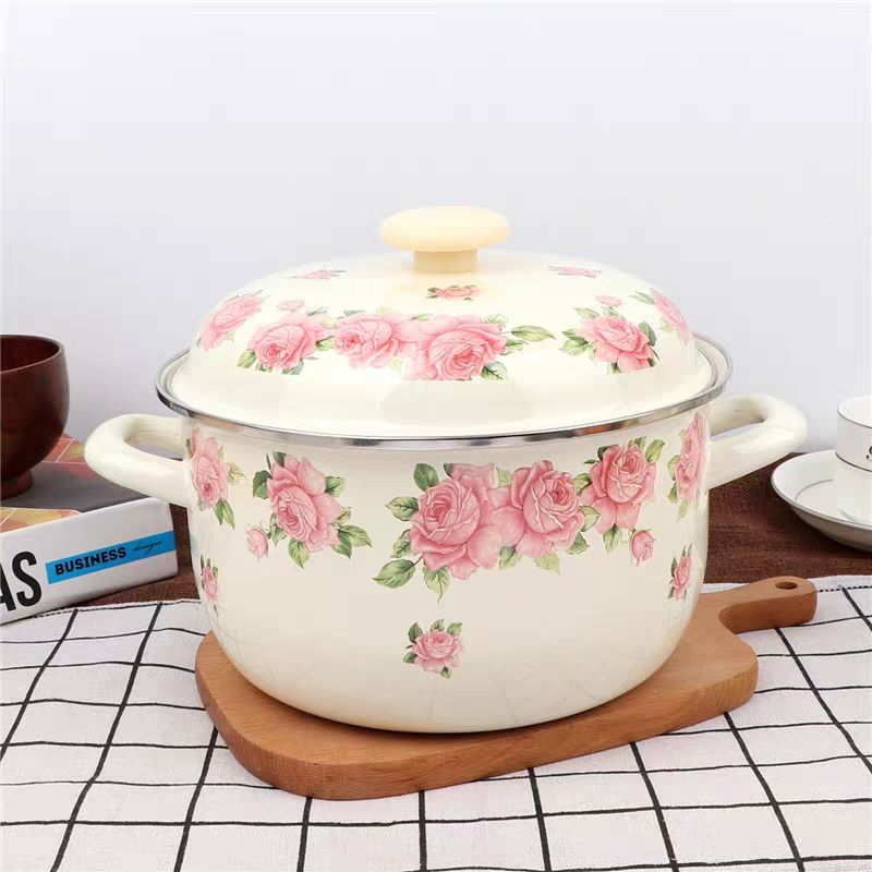 Thickened 16-24cm Elegant Pink - Soup Kettle Warmer 评论和价格
