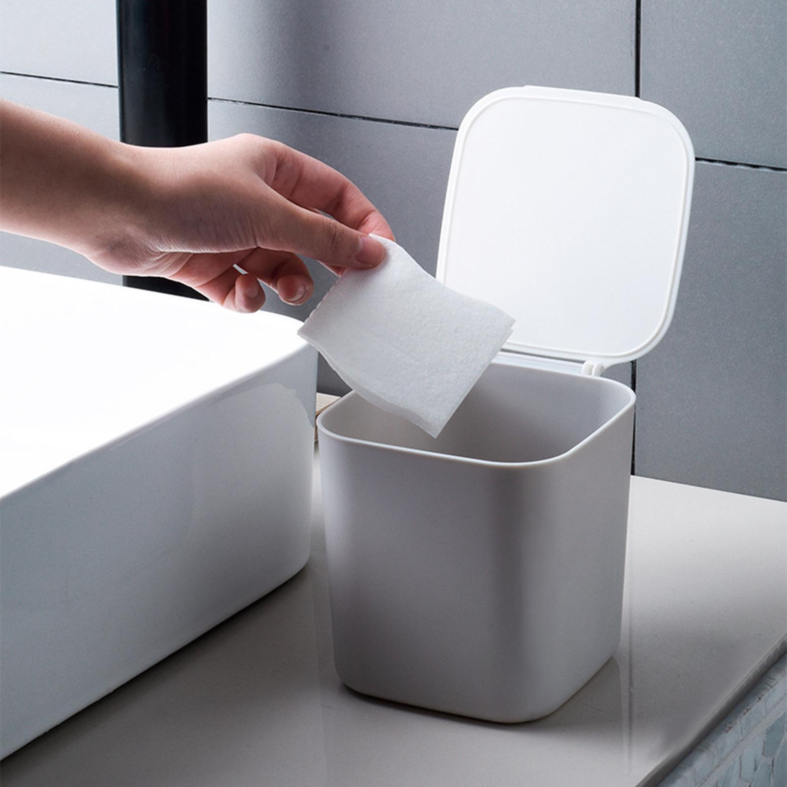 Mini Trash Can with Lid Small  - Commercial Kitchen Bin 评论和价格
