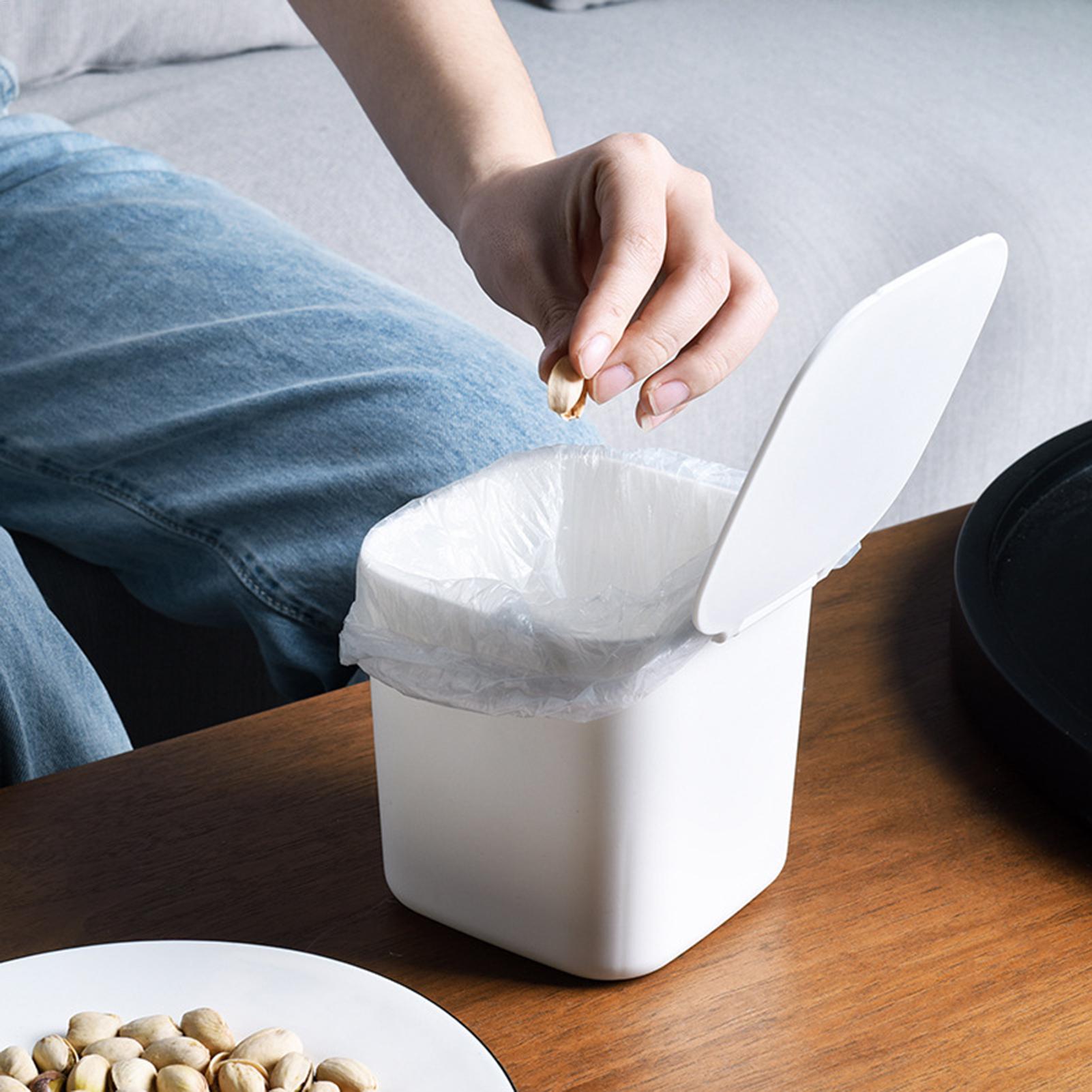 Mini Trash Can with Lid Small  - Commercial Kitchen Bin 评论和价格