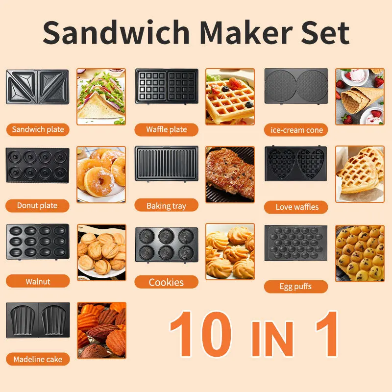 220/110V Household Appliances  - Sandwich Press Panini 评论和价格
