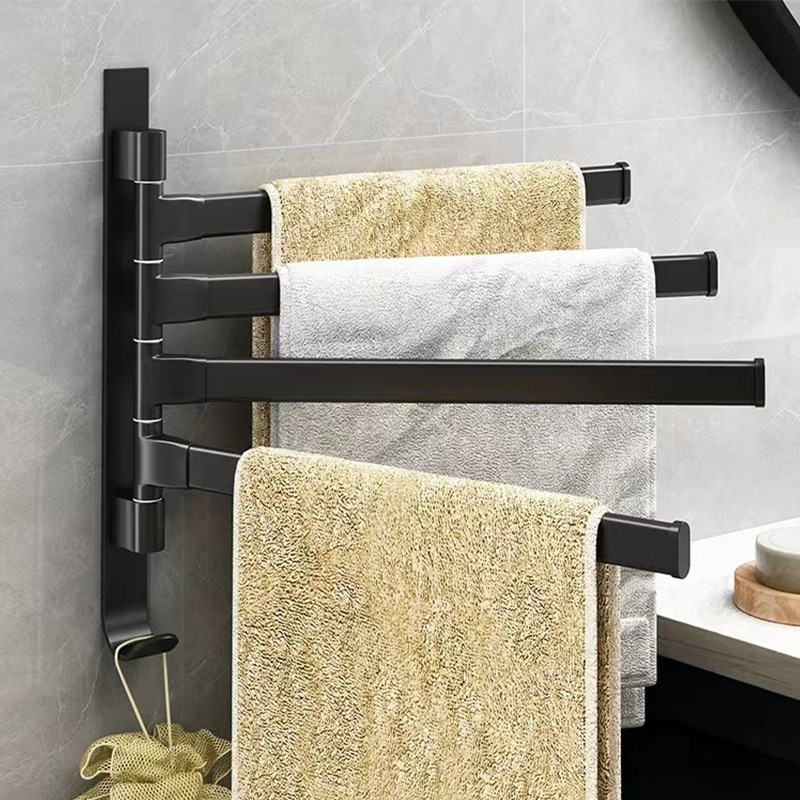 Bathroom Towel Rack Rotatable  - Commercial Kitchen Wall Shelves 评论和价格