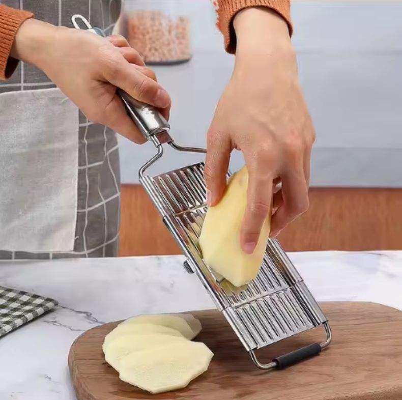 4 in1 Vegetable Slicer Stainle - Commercial Potato Peeler 评论和价格