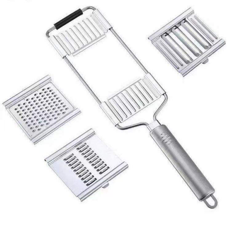 4 in1 Vegetable Slicer Stainle - Commercial Potato Peeler 评论和价格