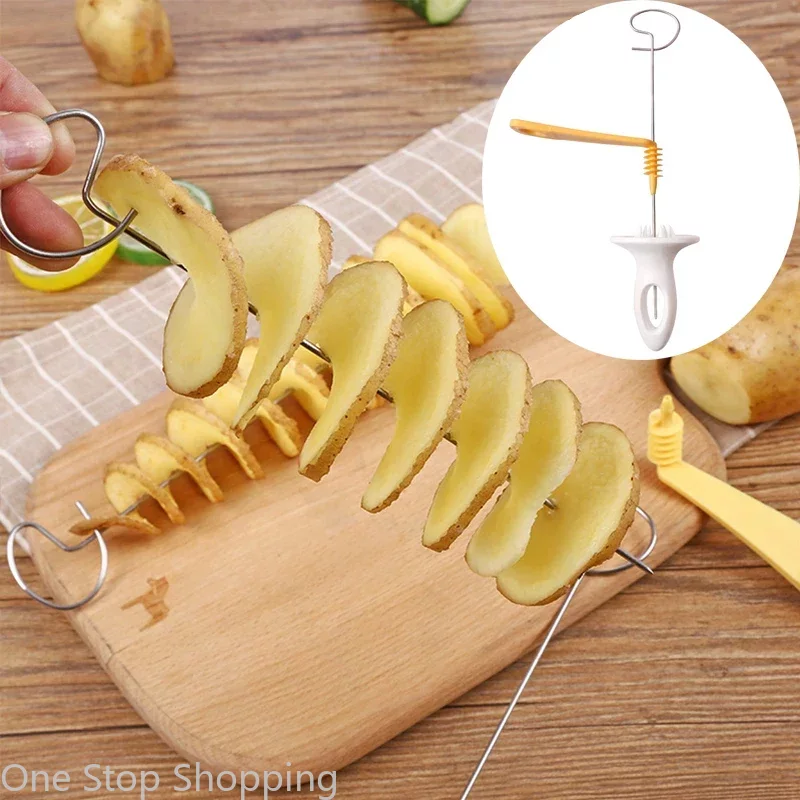 Spiralizer Chips Maker with 4  - Commercial Potato Peeler 评论和价格