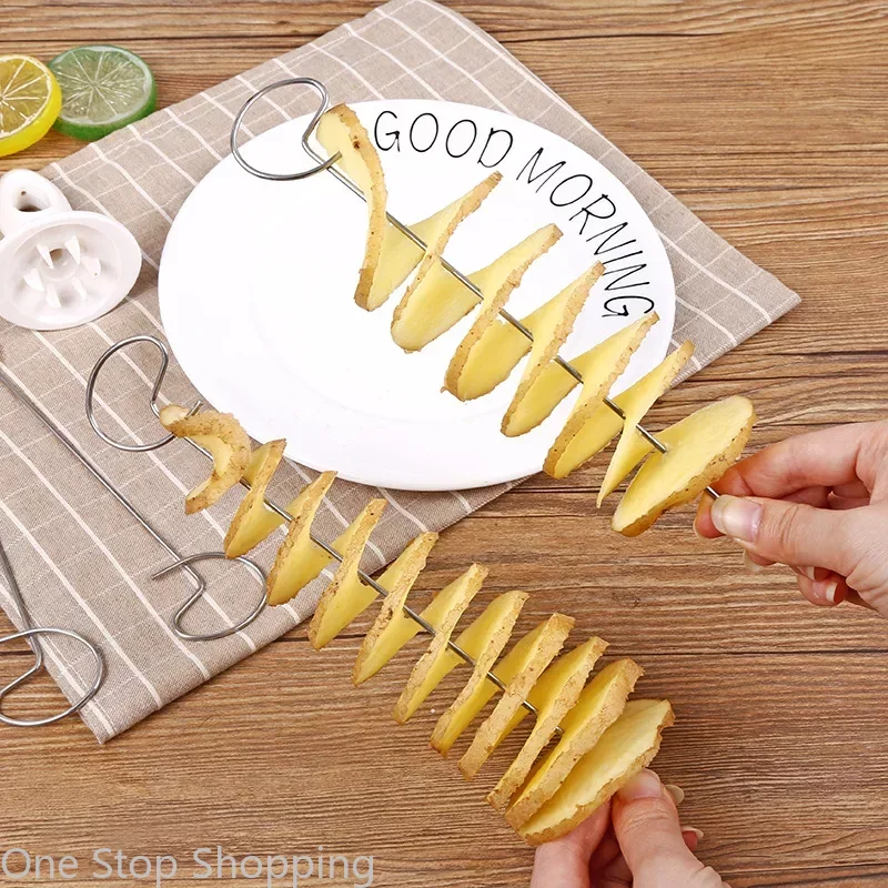 Spiralizer Chips Maker with 4  - Commercial Potato Peeler 评论和价格